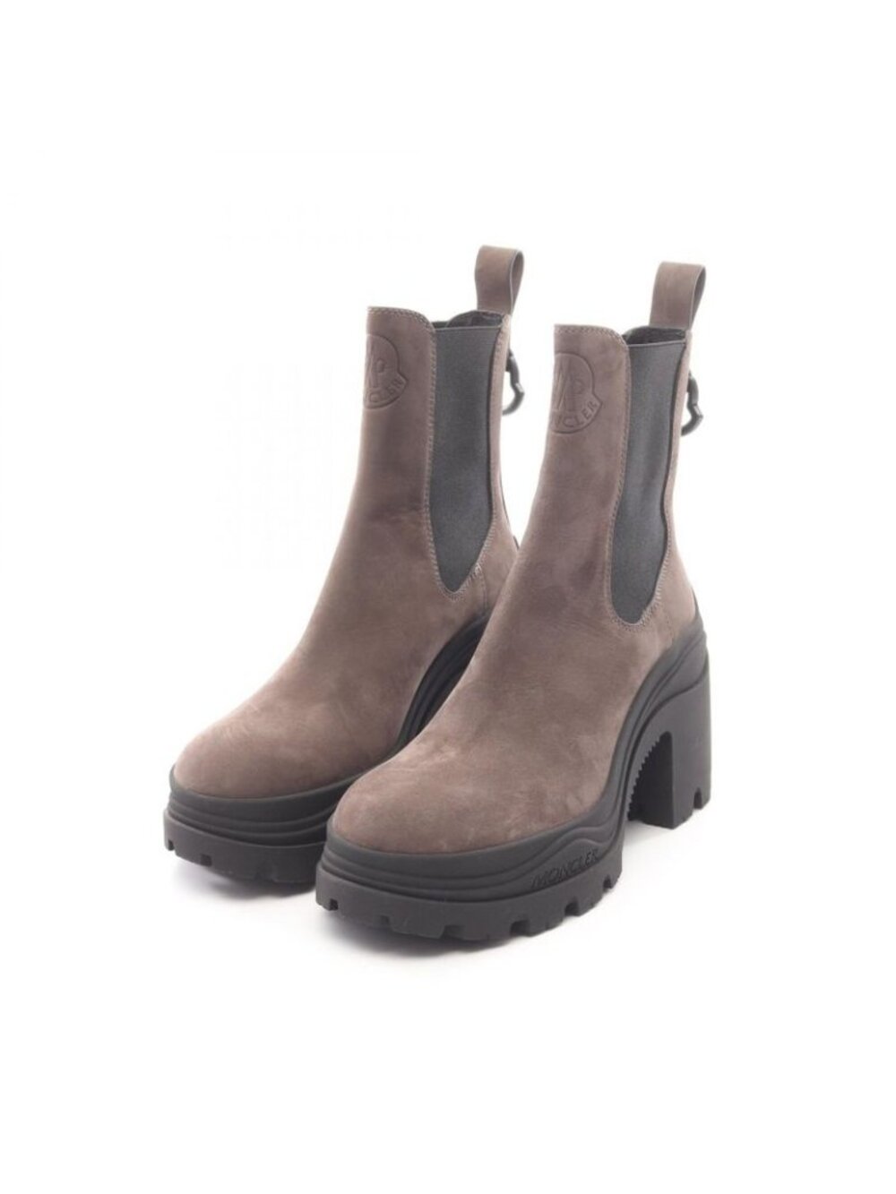 Moncler Boots Envile Chelsea Leather Shoes